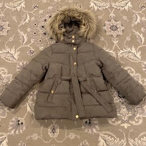 Girls Kids Zara Coat Jacket Puffer